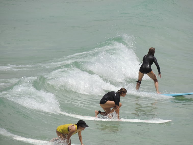 learning to surf barbados
