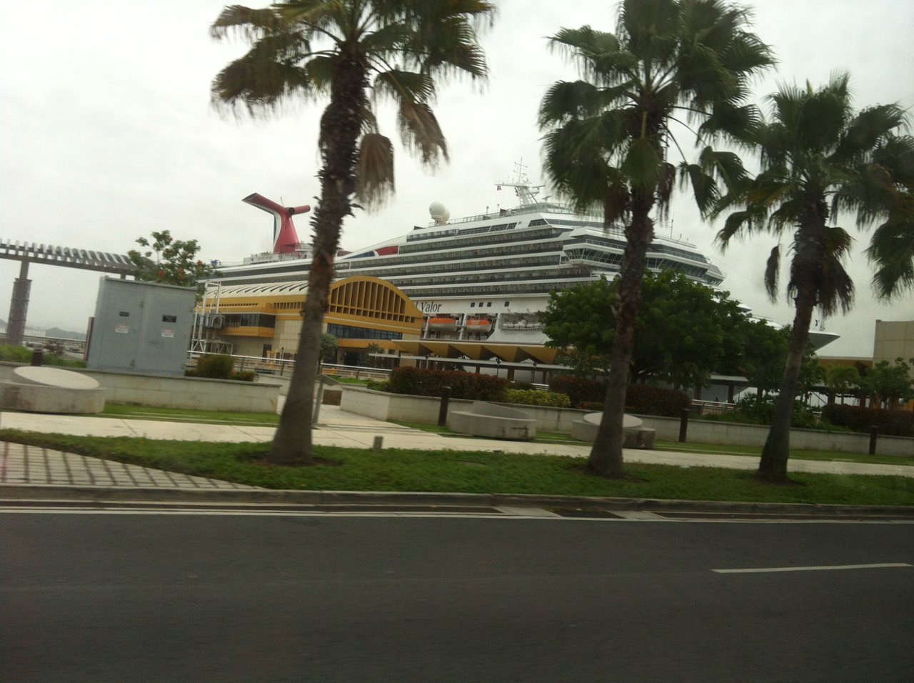 Cruiser in Puerto Rico