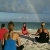 yoga on grace beach